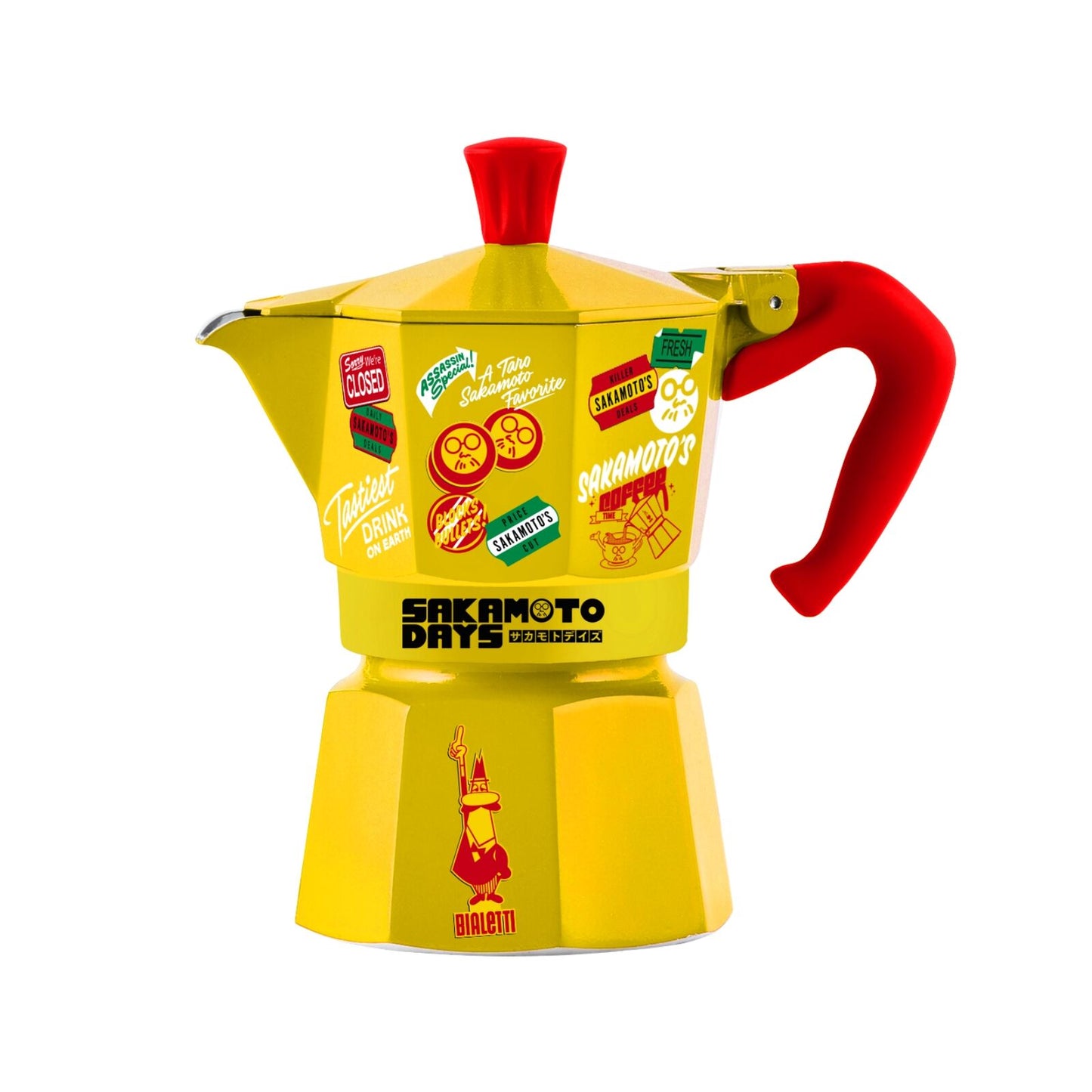 Bialetti x Sakamoto Days Moka Express