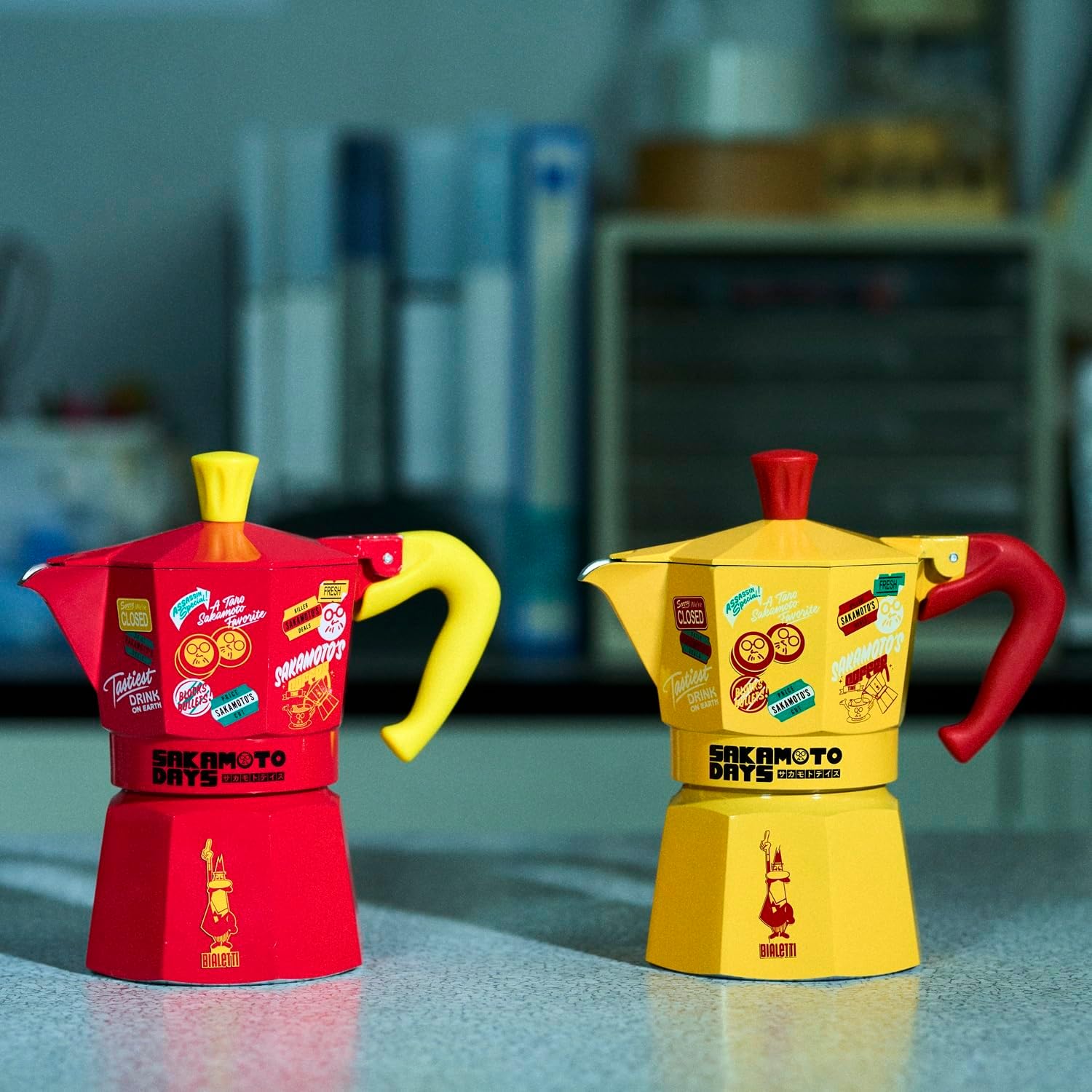 Bialetti x Sakamoto Days Moka Express – McIver's Coffee & Tea