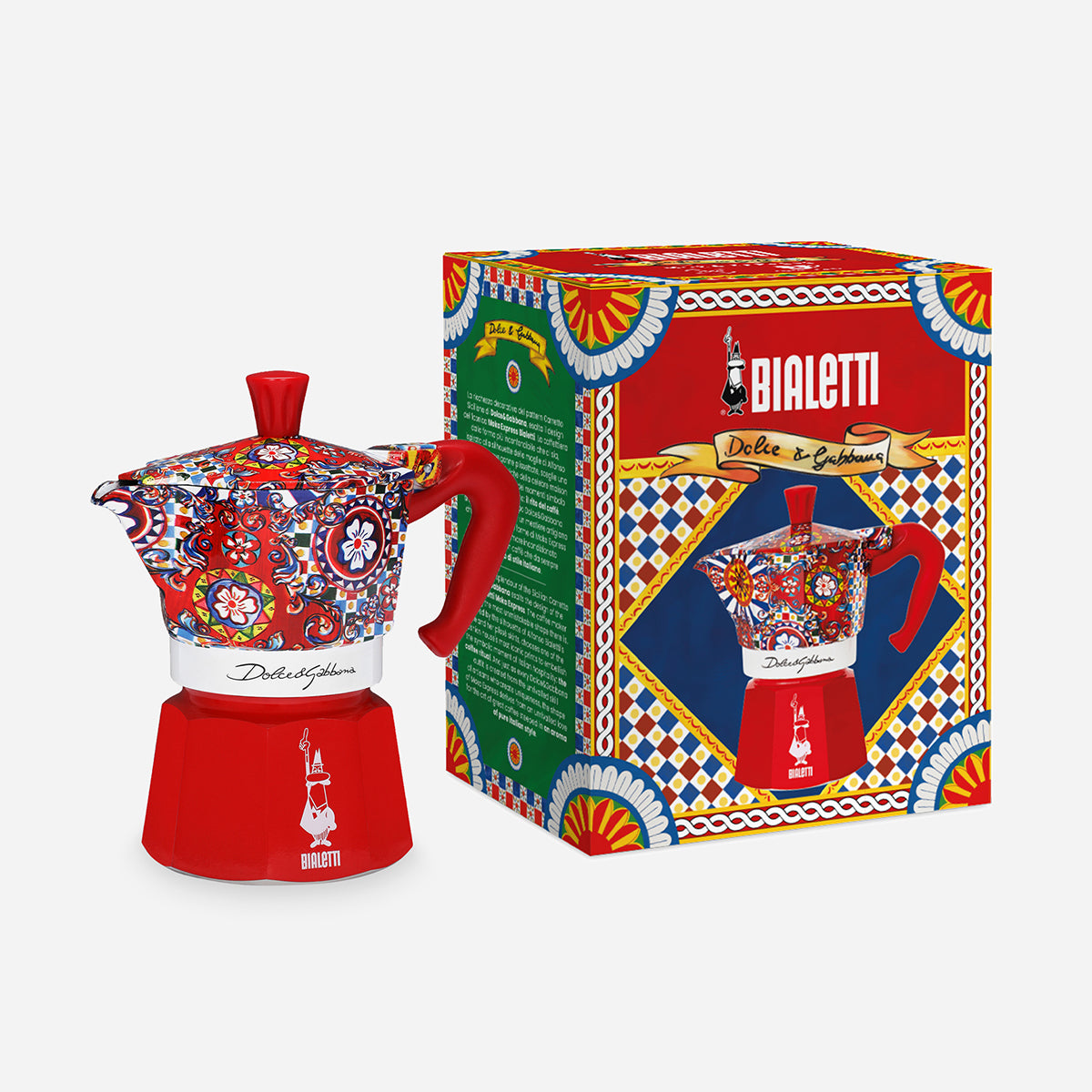 Bialetti  x Dolce & Gabbana - Sicilian Cart Moka Express