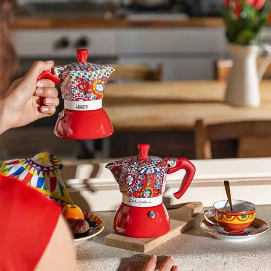 Bialetti  x Dolce & Gabbana - Sicilian Cart Induction