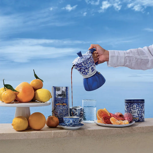 Bialetti  x Dolce & Gabbana - Mediterranean Blue Induction