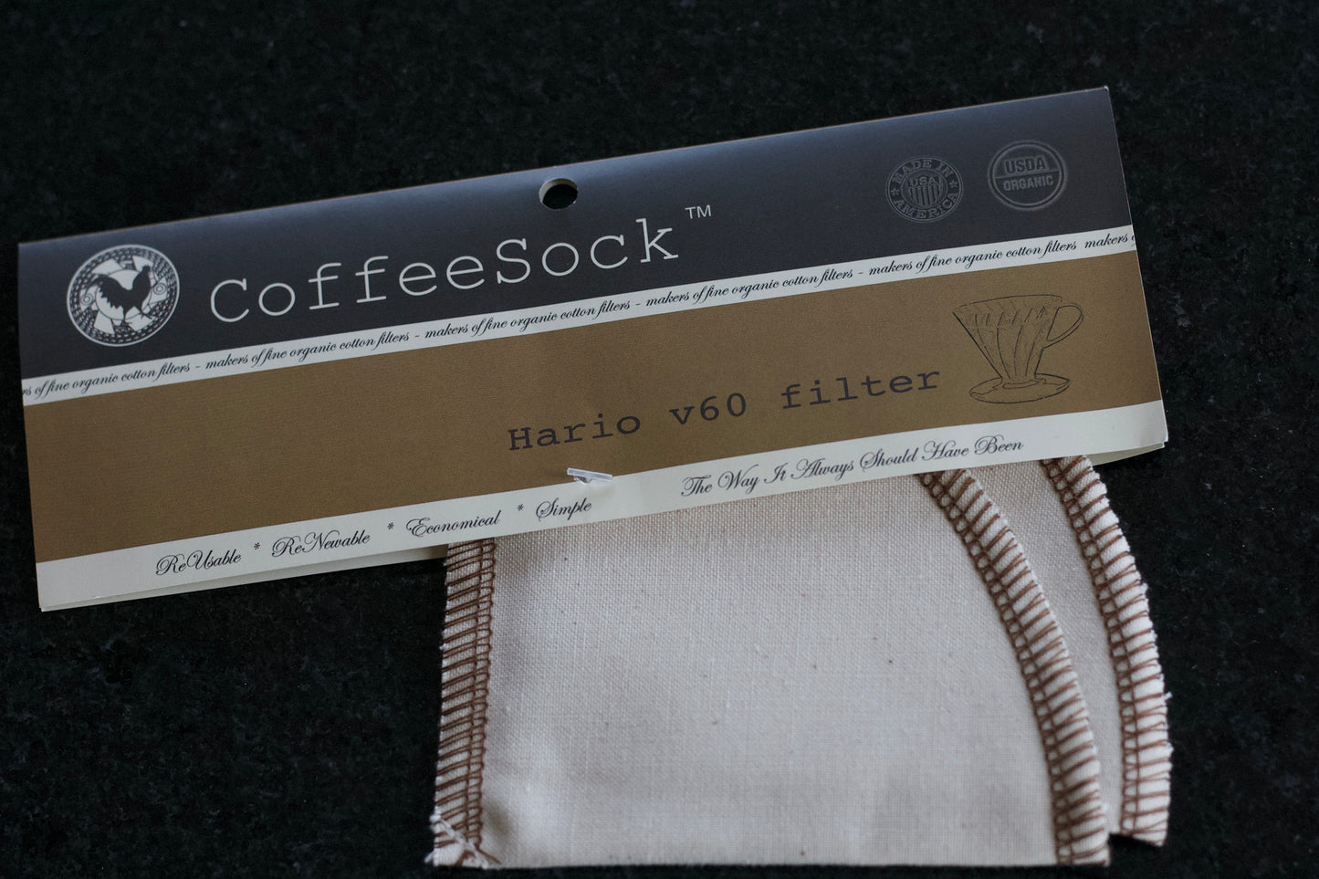 Coffee Sock Cloth Filter