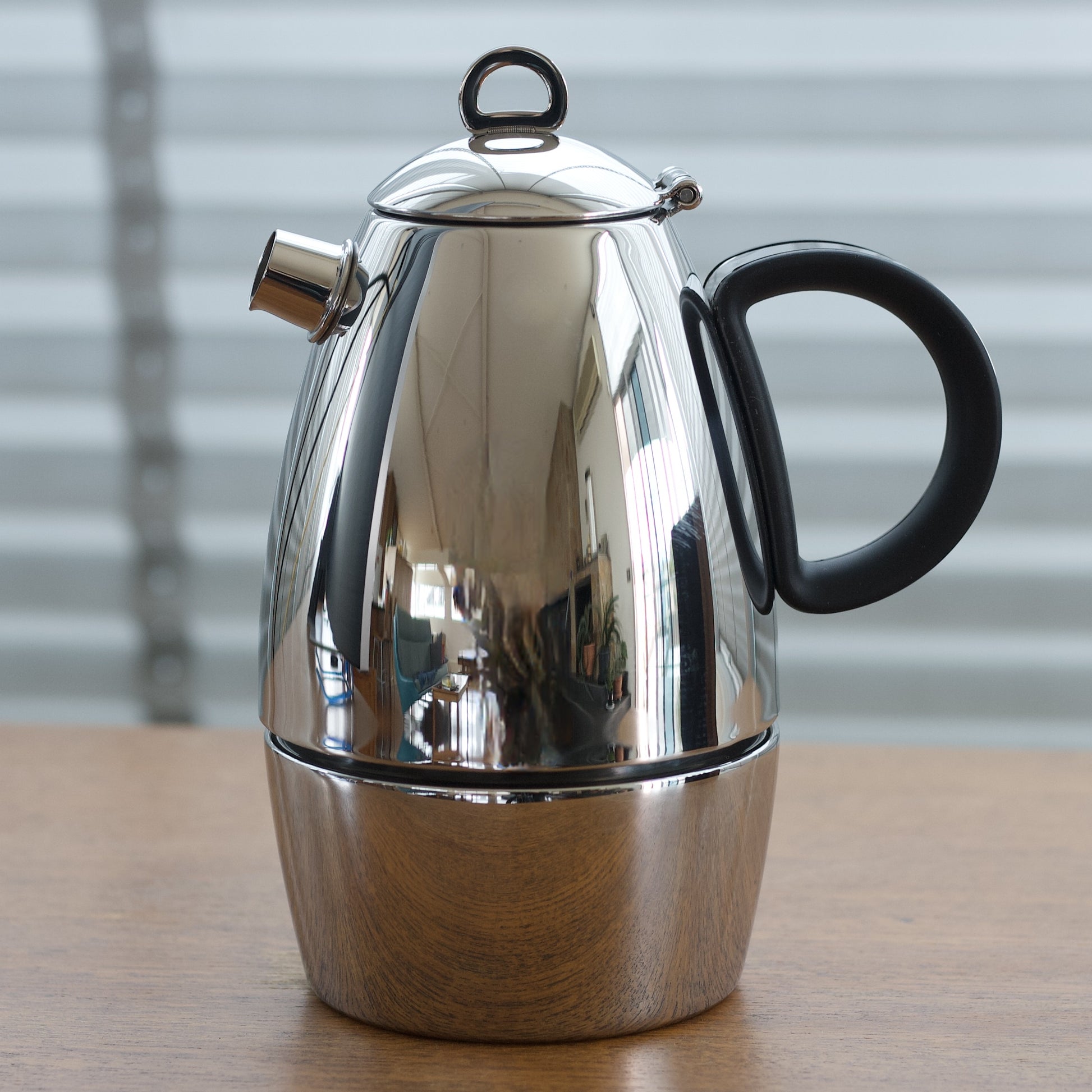 Incasa Stainless Steel Belly espresso maker.